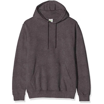 Image of AWDis Men&#039;s College Hoodie, Grey (Charcoal), X Large