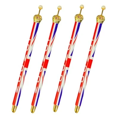 Image of Souvenirs Union Jack Pen 4 Crown Pens London UK UJ England British Flag