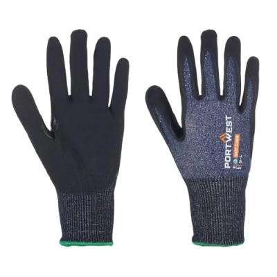 Image of Portwest SG MR15 Micro Foam 12 Pack Blue/Black Large