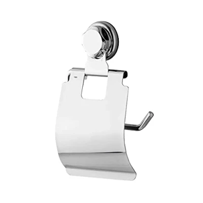 Image of Compactor Bestlock Bath toilet Paper Holder, Chrome, Ultra Easy No tools Installation, Rustproof and Waterproof