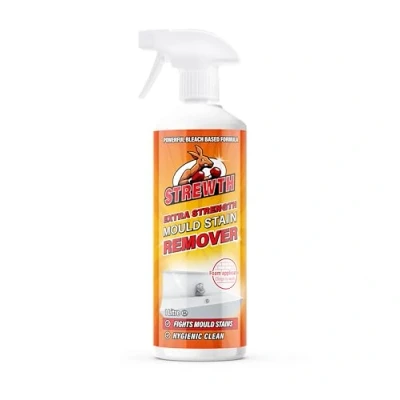 Image of Strewth Mould Stain Remover Foam Action Spray, Removes Mouldy Stains From Walls, Tiles, Silicone Seals &amp; More 1 Litre