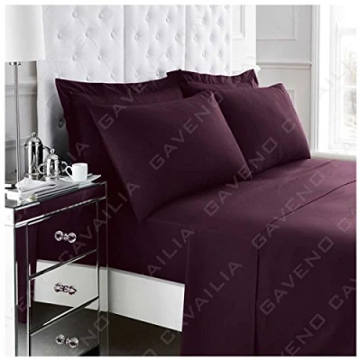 Image of Gaveno Cavalia Percale Fitted Sheet, King Berry