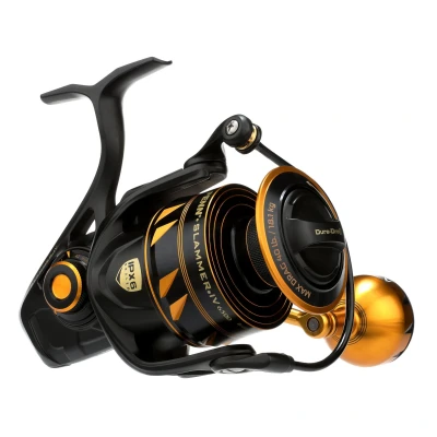Image of PENN Slammer IV Saltwater Spinning Reel Full Metal, Heavy Duty Spin, Jigging or Lure Fishing Boat, Shore, Kayak
