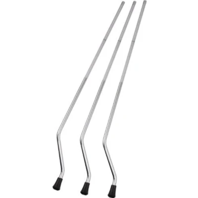 Image of Gibraltar Floor Tom Zubehör Dunnett Legs 9.5 mm SC TL1A Länge: 21&quot;, 3 Stück, Silver