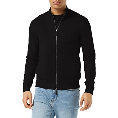 Image of Armani Exchange Men&#039;s Pullover Sweater, Black, XS