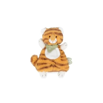 Image of Kaloo Les Amis Papaye The Tiger Comforter 18 cm Orange Ultra Soft Material 0 Months +, K224010