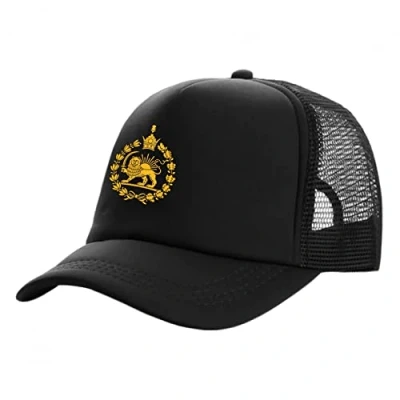 Image of Baseball Cap Hiphop Sun Hat Iran Trucker Caps Men Flag Cool Summer Unisex Mesh Net Snapback Adjustable birthday gifts