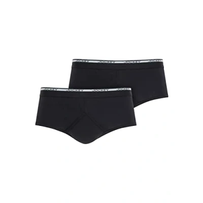 Image of Jockey® Modern Classic Y Front® Brief 2 Pack, Black, M