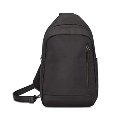 Image of Travelon Unisex Adult Anti Theft Urban Sling Bag, Black, OneSize