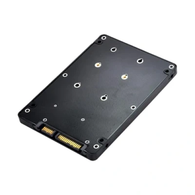 Image of cablecc MSATA SSD Mini PCI E to 2.5&quot; SATA 22P(15+7) Hard Disk Enclosure Case Converter Adapter for