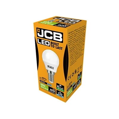 Image of JCB LED Daylight SES E14 Small Screw Golf Ball Mini Globe Lamp 6500K Light Bulb 40W Equivalent