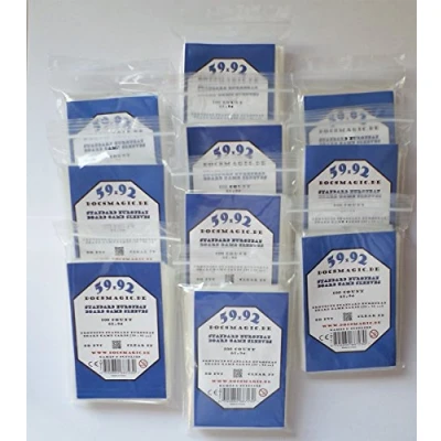 Image of Docsmagic.de 1.000 Standard European Board Game Sleeves 10 Packs 61 x 94 EU 59 92