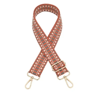 Image of FULUJIDI Bag Strap Women Straps Handbag Wide Belt Shoulder Crossbody Replacement Adjustable Part Accessory For Bags Silvermetal 6