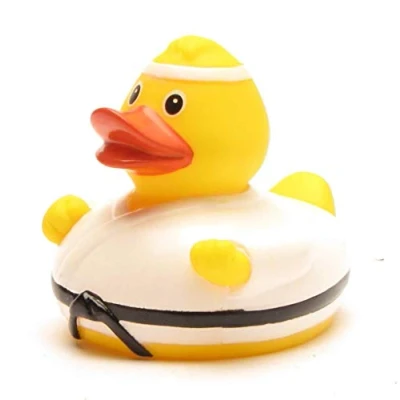 Image of DUCKSHOP Rubber Duck Karate Bathduck L: 8 cm