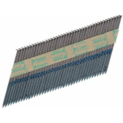 Image of TIMCO Paslode 3.1 x 90mm IM360 Smooth Nails Bright Finish Box of 2,200 + 2 Fuel Cells