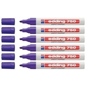 Image of Edding Paint Marker 750 6 Spapack purple