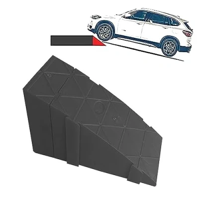 Image of Cxlly Driveway Curb Ramps,Industry Ramp Portable Lightweight Heavy Duty Plastic Threshold for Driveway, Loading Dock, Sidewalk, Car, Scooter, Bike, Motorcycle (Size : 12x25x16cm4.7x9.8x6.3)