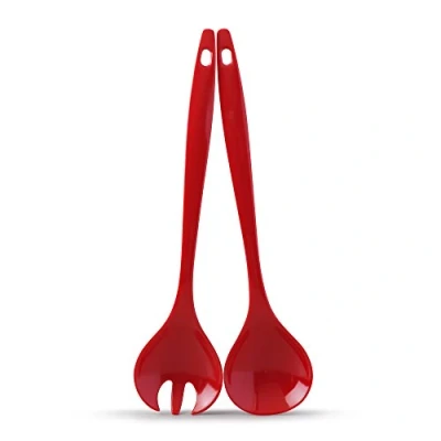Image of Zeal G205R Salad Servers, Red