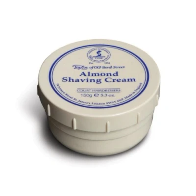 Image of Taylor of Old Bond Almond Shaving Cream Bowl 150g