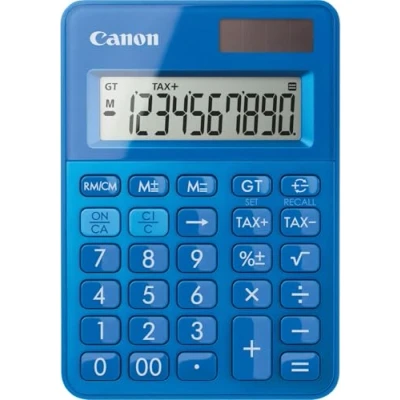Image of Canon LS 100K Calculator (Blue) 10 digit display with tax function