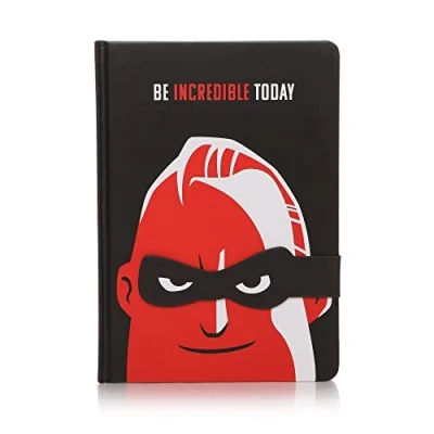 Image of Pixar Stationery &amp; Notebooks A5 Notebook (Incredibles)