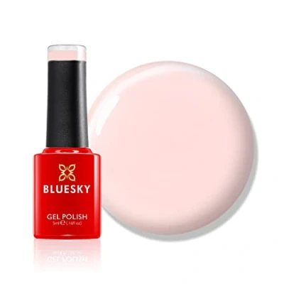Image of Bluesky Gel Nail Polish, Pastel Dreams, Timeless Novel LPD01. Pink, Long Lasting, Chip Resistant, 5ml (Requires Drying Under UV or LED Lamp)
