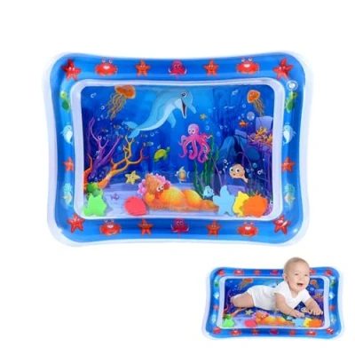 Image of Benaewa Tummy Time Water Mat, Baby Sensory Play Mat for Early Development, Stimulation Growth