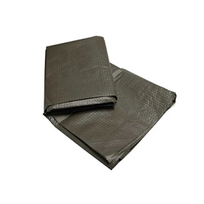 Image of Groundsheet, underlayment tarpaulin, German Bundeswehr issue, olive, approx. 2.20 x 1.00 m
