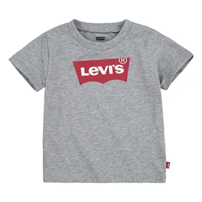 Image of Levi&#039;s Kids s/s Batwing Tee Baby Boys, Grey Heather, 3 Years