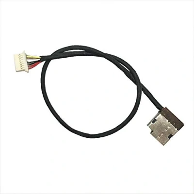 Image of Gintai DC Power Jack Cable Charging Port Socket Replacement for HP 15 DW 14 DS AX CB 17 AE Series 799750 F23 Y23 (26.3CM