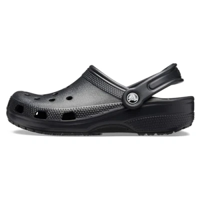 Image of Crocs Classic Unisex Clogs, Size: 16, Schwarz Synthetics
