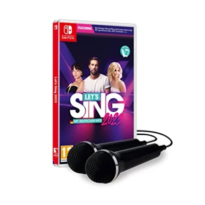 Image of Let&#039;s Sing 2023 German Version [+ 2 Mics] (Nintendo Switch) [AT PEGI]