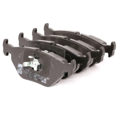 Image of 34111161455, 34111164499, 34211160340, 34211160533, 34211161455 Brake pad set FEBI BILSTEIN 16196 BMW: 3 Coupe, Convertible, Z3 Roadster