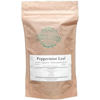 Image of Herba Organica Peppermint Leaf Mentha x piperita L Pure Herbal Tea (50g)