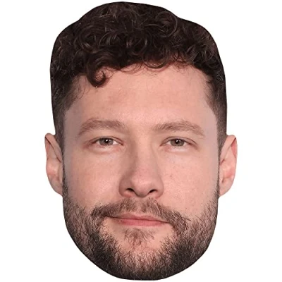 Image of Calum Scott (Smirk) Celebrity Mask, Flat Card Face, Fancy Dress Mask