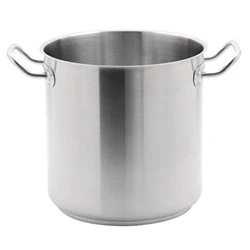 Image of Vogue Stainless Steel Deep Stock Pot 30cm