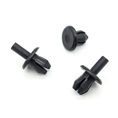 Image of VVO Fasteners Black Plastic Underbody Shields &amp; Insulation Panel Fastener Clips for Audi A3, (Pack of 10)