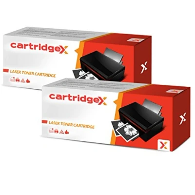 Image of Cartridgex 2 X Compatible Toner Cartridge Replacement For Oki 44992402 Black B401 B401d B401dn MB441 MB441dn MB451 MB451dn MB451dnw MB451w