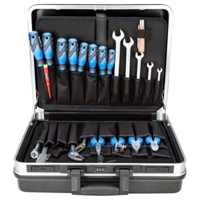 Image of GEDORE Tool assortment, 100 pc. set, Complete, Professional, case, for carmotive industry, in Plastic 1041 002