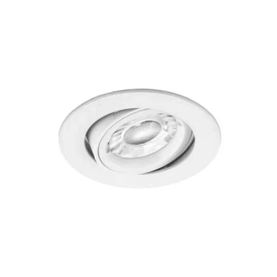 Image of Aurora Enlite EN DLM357MW 50W Adjustable IP20 Non Integrated Downlight Matt White. Devola Led Keyring.