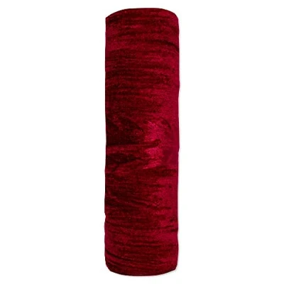 Image of FloristryWarehouse Christmas Ribbon Red Crushed Velvet 30cm x 2.5m Roll