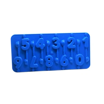 Image of Proops Candle Mould Set, Birthday Cake Numbers, Celebration, 45mm Each Number. UK Made. (S7510) Free Postage