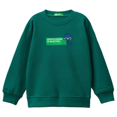 Image of United Colors of Benetton MAGLIA G/C M/L 3J70G10F0 Hooded sweatshirt, Verde