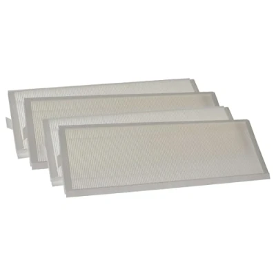 Image of 4x Filter G4 Replacement for Zehnder 400502012 Air Ventilation Device Set, 50 x 16 4 cm, White Vhbw