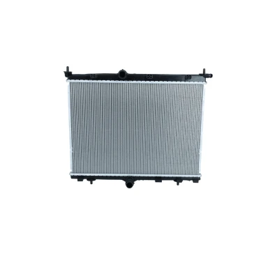 Image of 1663937880 Engine radiator NRF 550336 Aluminium 538mm 380mm 16mm Brazed cooling fins VAUXHALL: Corsa Mk5, PEUGEOT: 2008 II
