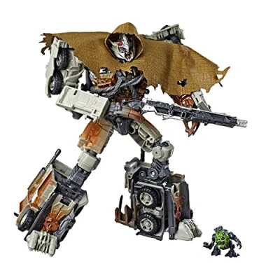 Image of Transformers Toys Studio Series 34 Leader Class Dark of The Moon Movie Megatron with Igor Action Figure Kids Ages 8 and Up, 8.5 inch