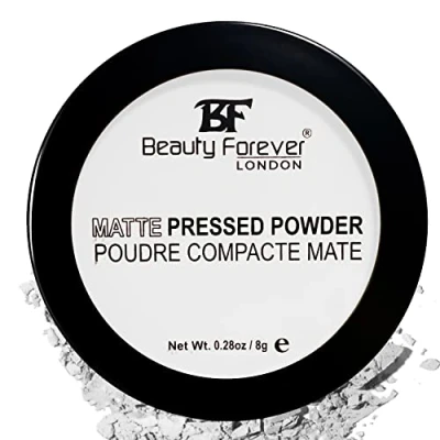Image of Beauty Forever Matte Pressed Powder, Oil Free &amp; Lightweight, 8gms (00 Translucent)