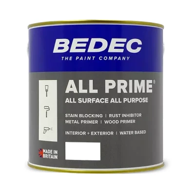 Image of Bedec All Prime, White 5L Surface and Purpose Primer, Interior Exterior Primer