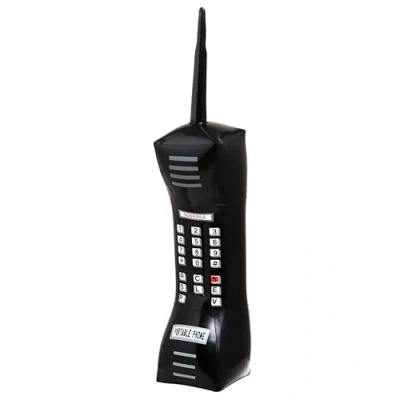 Image of W Widmann MILANO Party Fashion 01454 Inflatable Mobile Phone, Black, Fits Most, One Size
