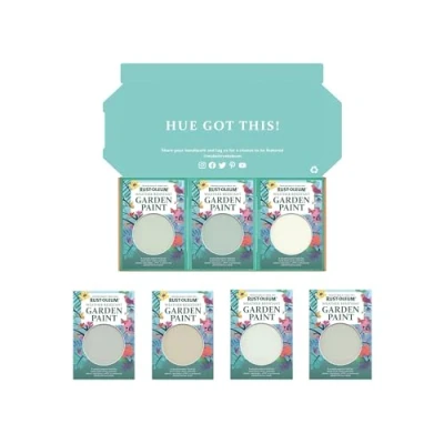 Image of Rust Oleum Garden Paint in Gloss Finish Fresh Greens Tester Box